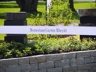 Eröffnung Memoriam Garten Mönchengladbach Preyer Straße